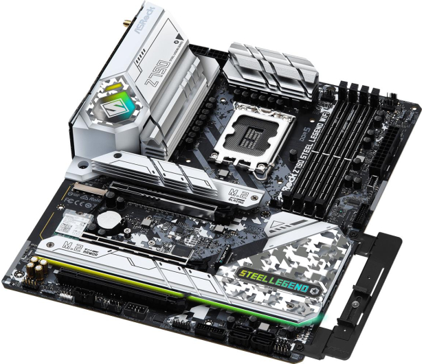 ASROCK Płyta główna Z790 Steel Legend WIFI S1700 4DDR5 USB 3.2 ATX Z790 STEEL LEGEND WIFI - 1084757 - zdjęcie 4